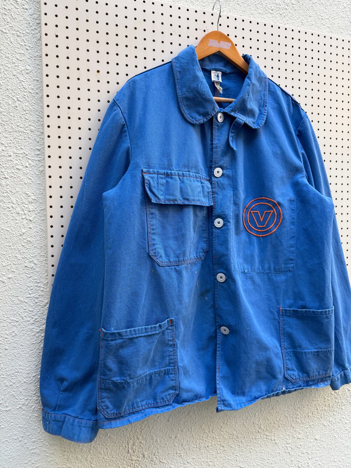 OLD EURO VINTAGE ORANGE STITCH 프렌치워크자켓 상품이미지4