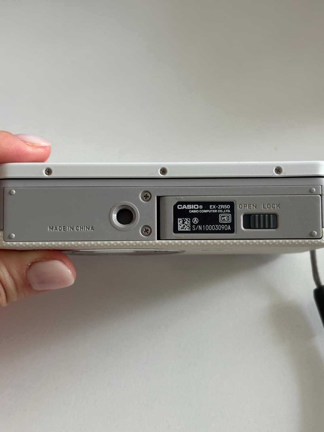 카시오 엑슬림 zr50 아이보리 풀박 상품이미지9