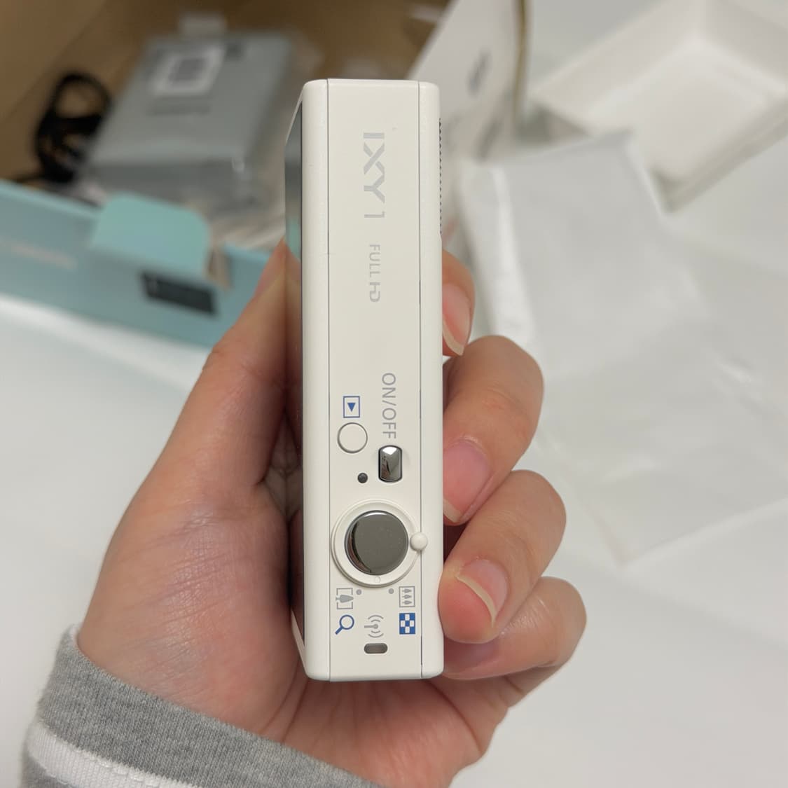 (초희귀새상품) 캐논 익서스 510hs /IXY 1 화이트 빈티지디카 상품이미지8