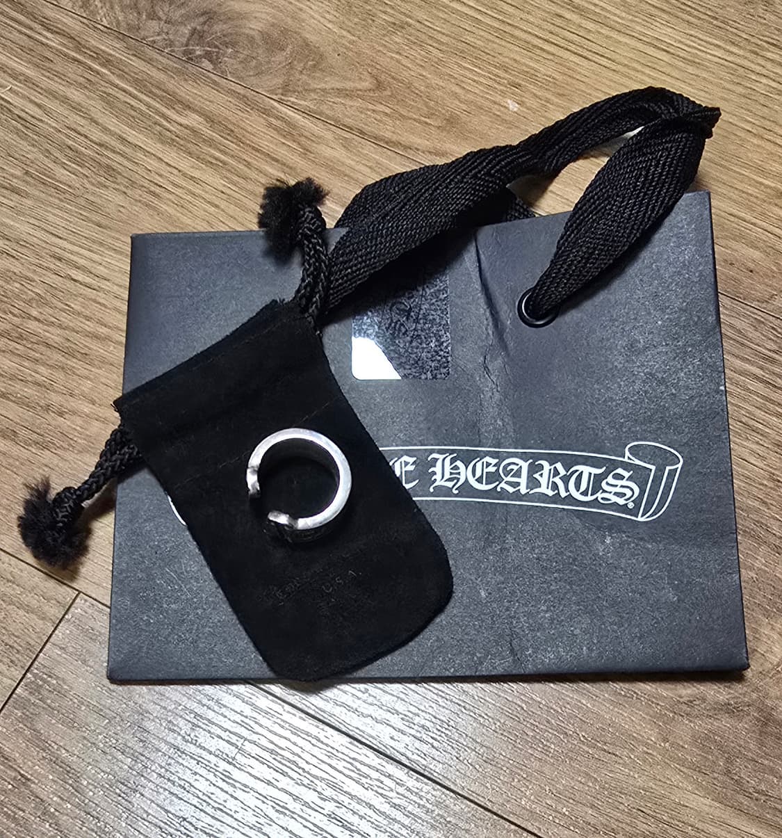 (청담매장) 크롬하츠 스크롤라벨링 라지 8.5 상품이미지2