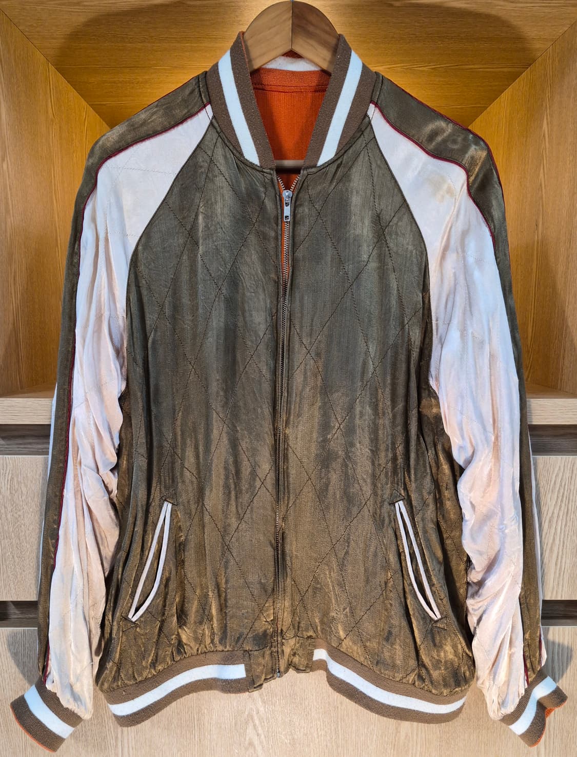 00's Vintage Reversible Souvenir Jacket 상품이미지6