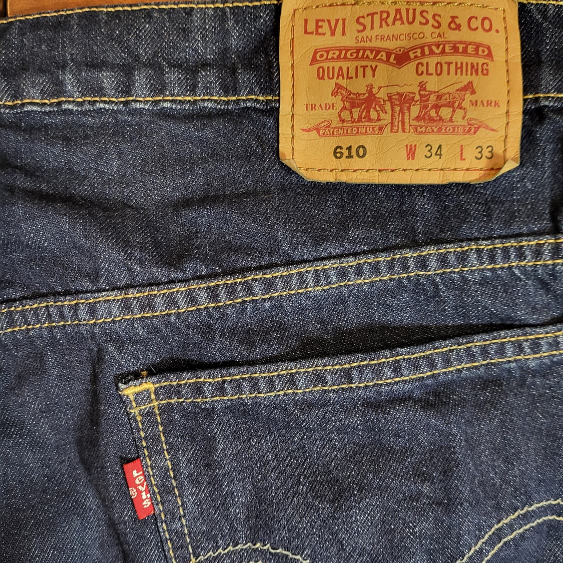 리바이스 청바지 610 (34) 상품이미지7