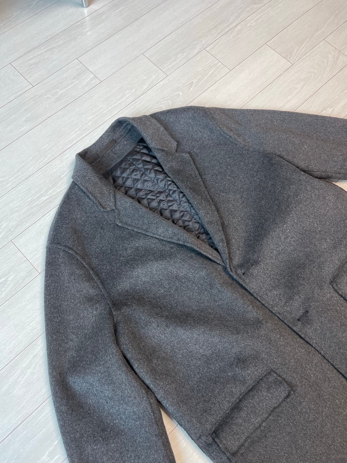 코모도스퀘어 핸드메이드 코트 상품이미지2