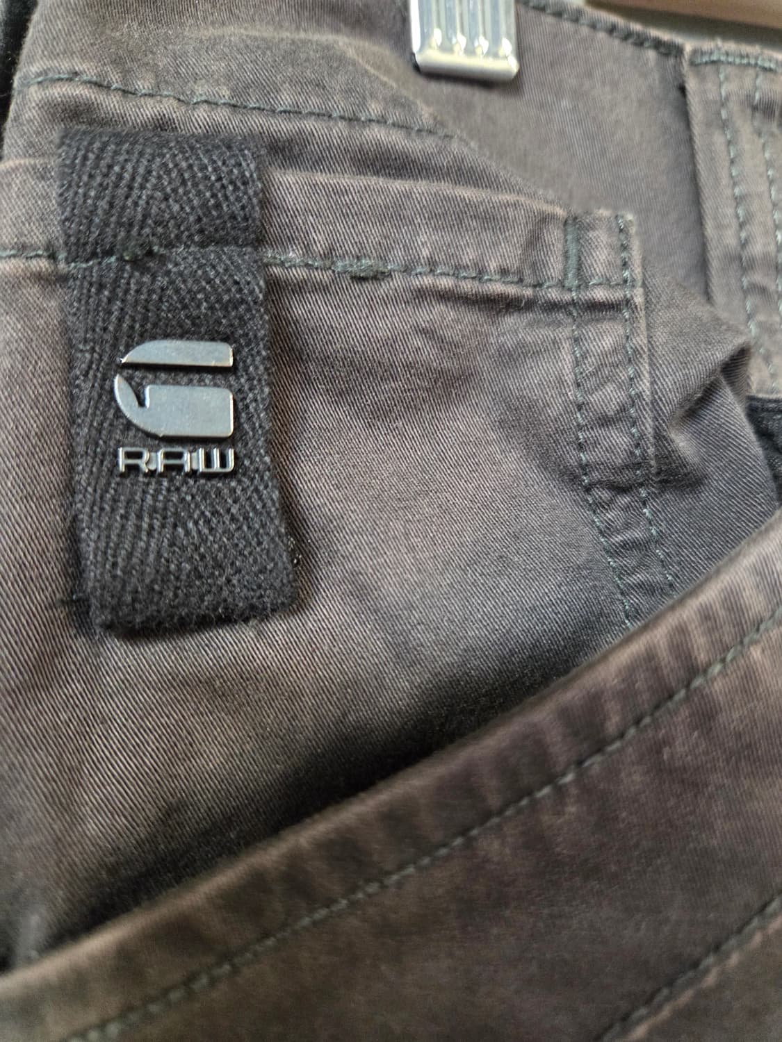 G-Star RAW 다크 브라운 카고 바지(W28/L30) 상품이미지3