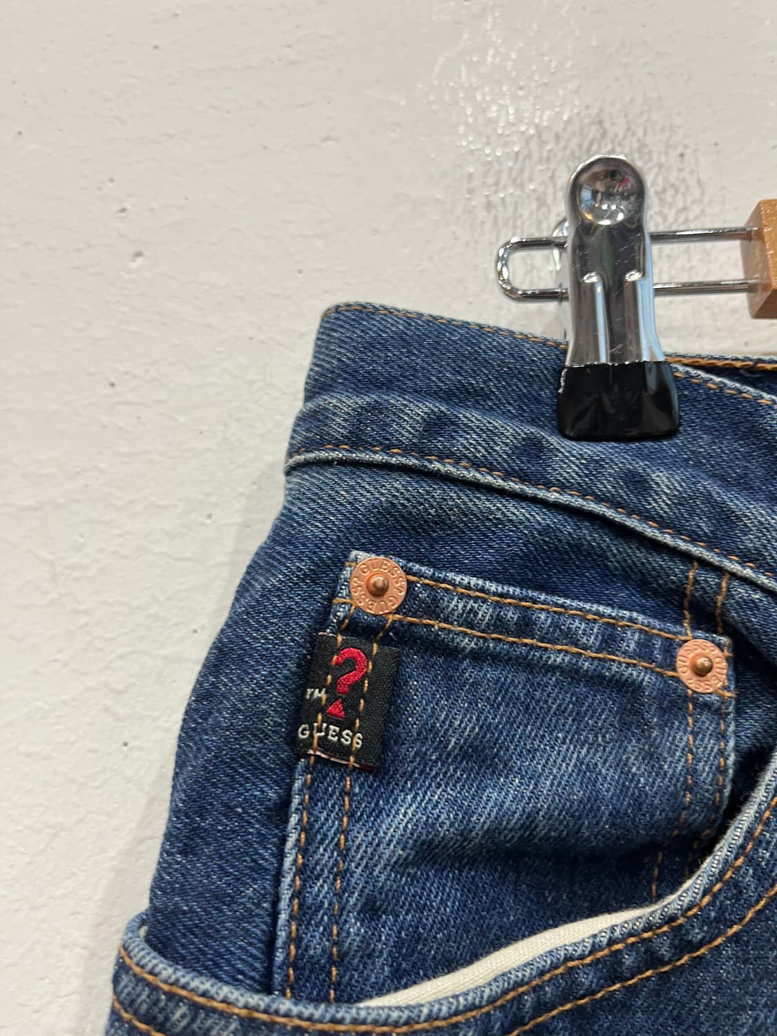 90년대 게스 데님팬츠 Made in USA (31) 상품이미지5