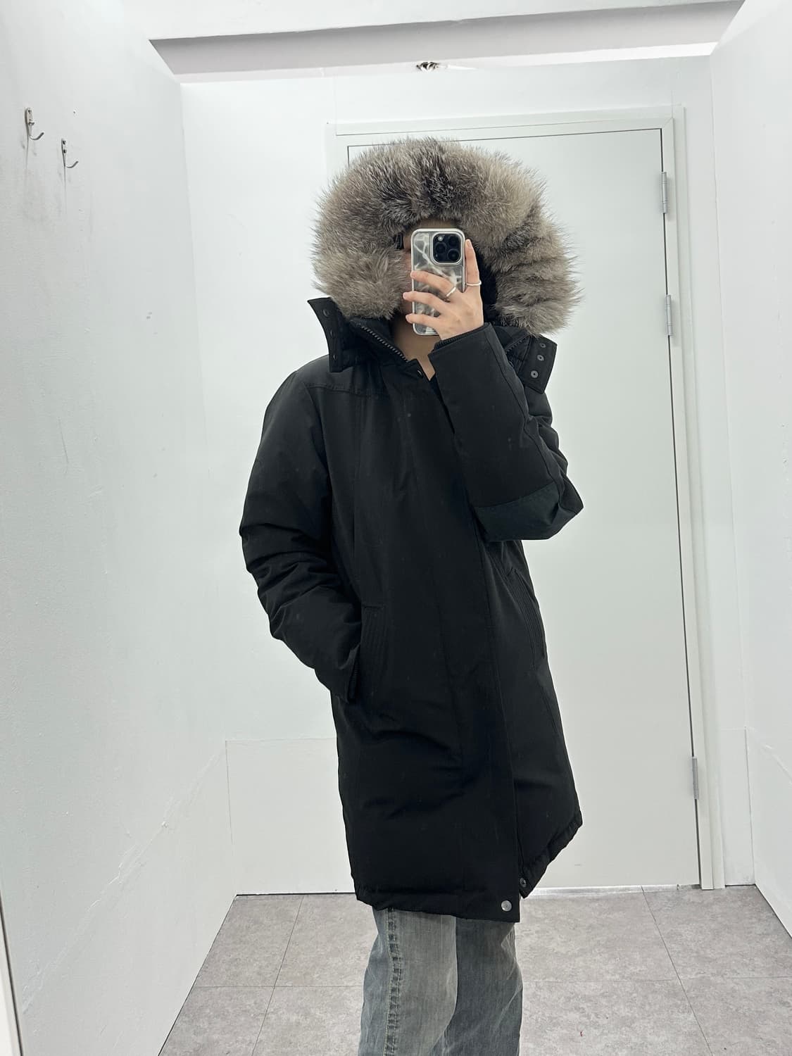 CMFR coyote fur trimming parka 상품이미지3