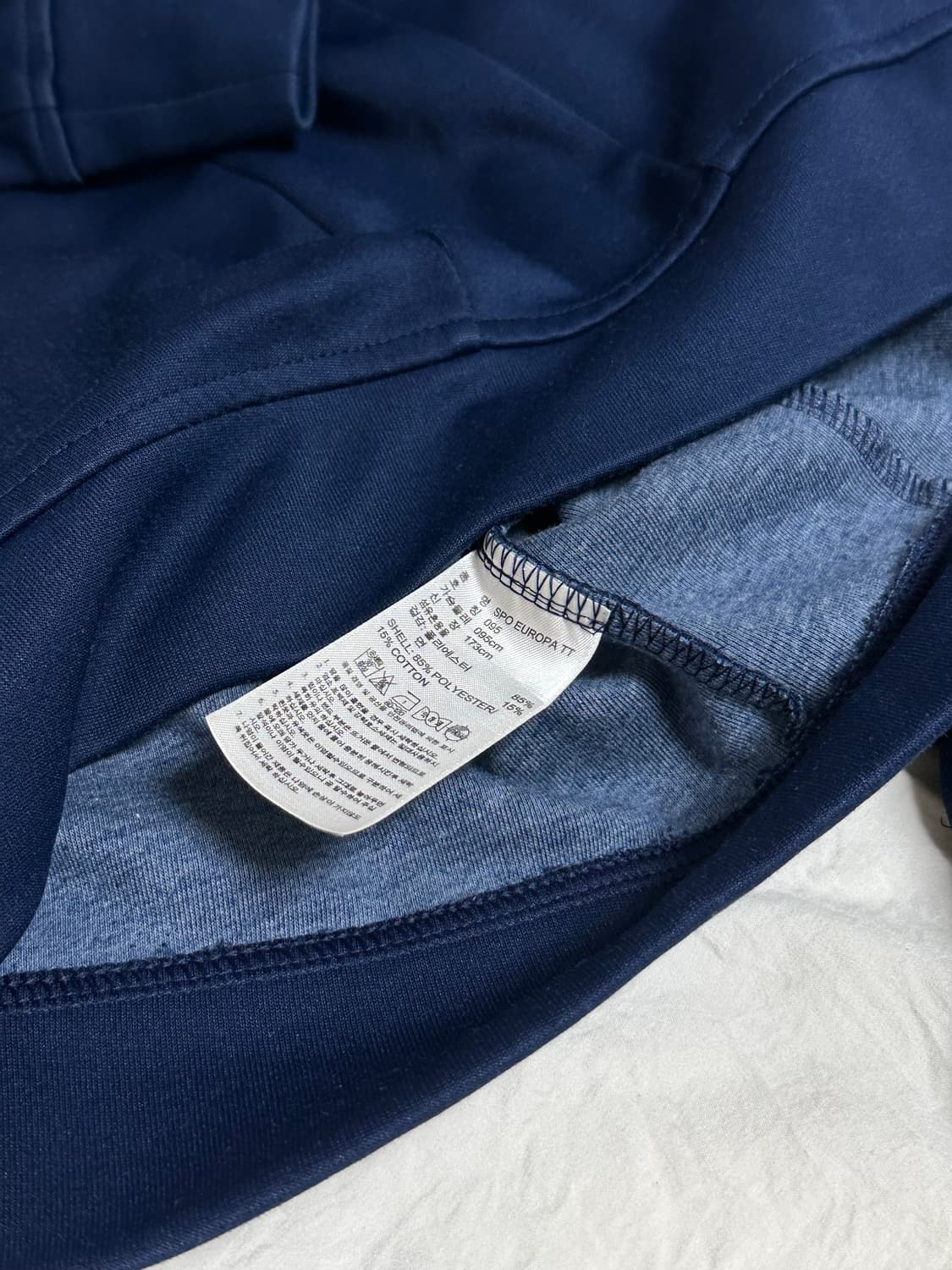 아디다스 파이어버드 유로파 져지 트렉탑 네이비 미디움 상품이미지7