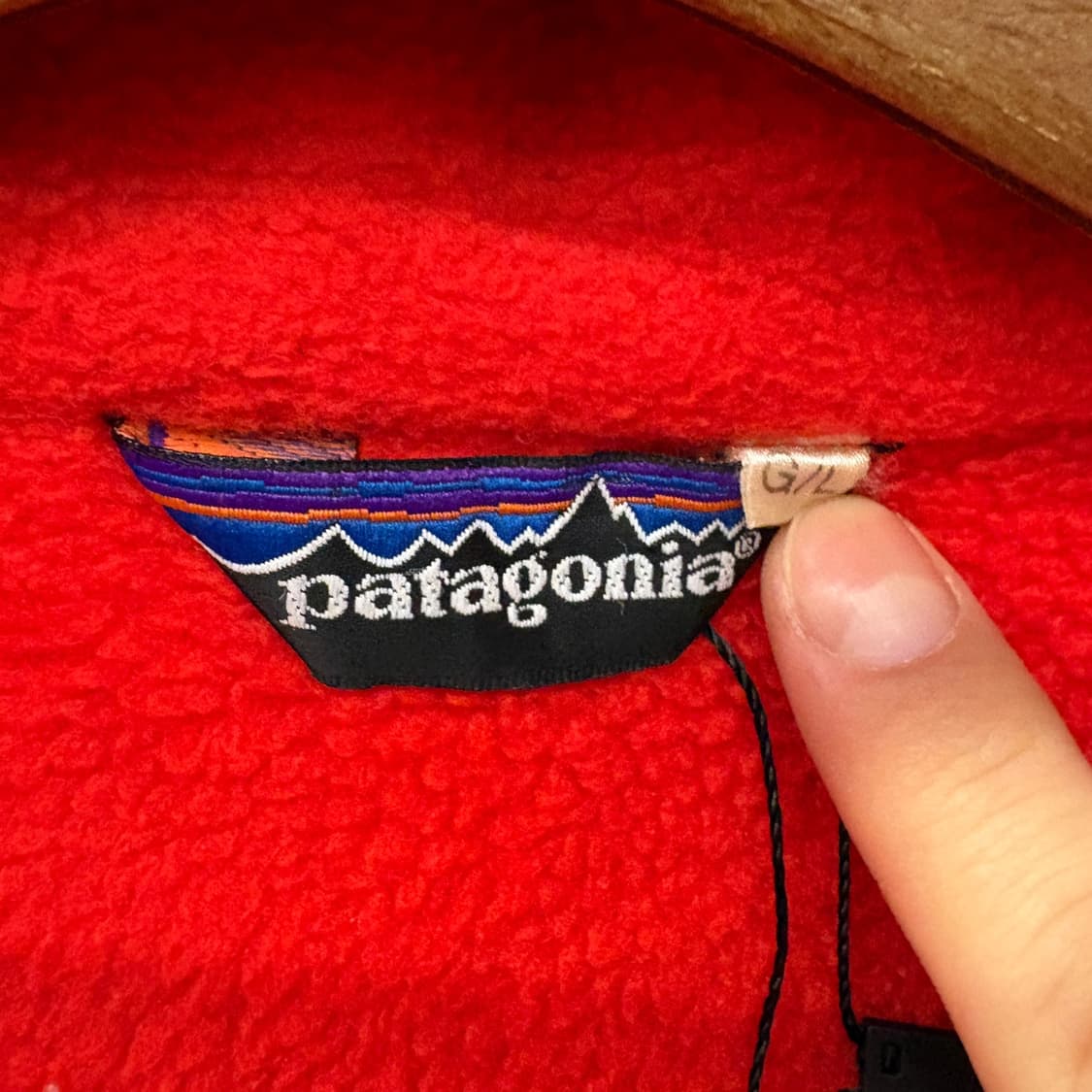 80s 파타고니아 오리지널 신칠라 스냅-T 플리스 하프집업 N668 상품이미지7