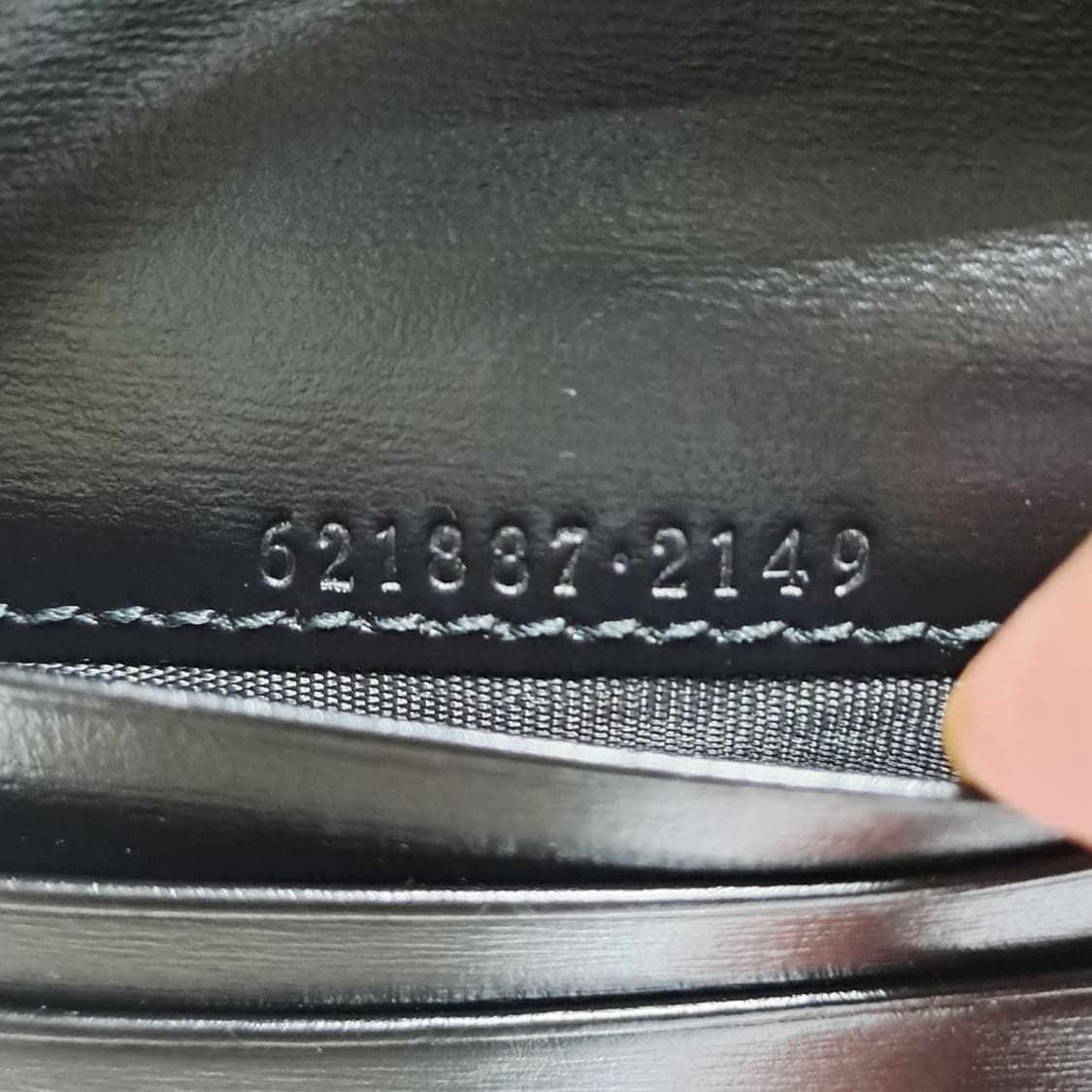 [100%/정품] 구찌 홀스빗 올 블랙 지갑, 구찌지갑,구찌반지갑 상품이미지10