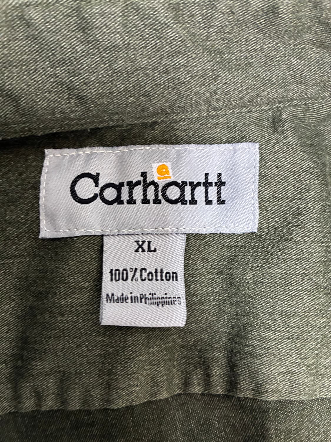 칼하트 카키 셔츠 XL 상품이미지7