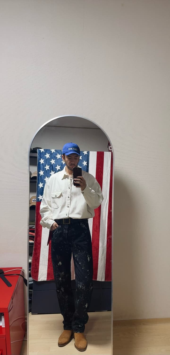 리바이스 501  페인팅 커스텀 빈티지 Levi’s 501 USA[33] 상품이미지2