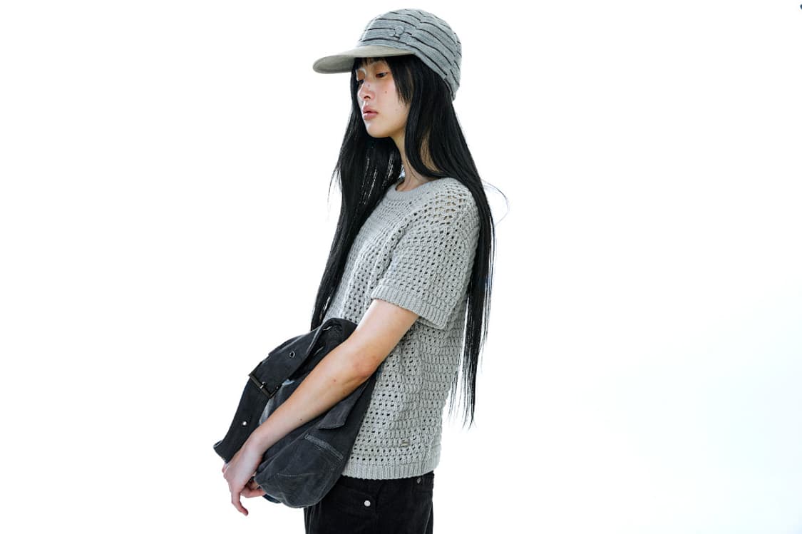 POING HALF KNIT GREY 상품이미지3