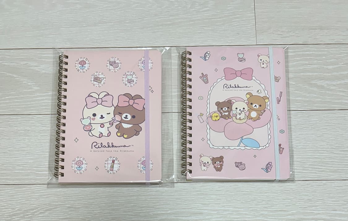 리락쿠마 메이크업 시리즈 B6 스프링 노트 세트 상품이미지1