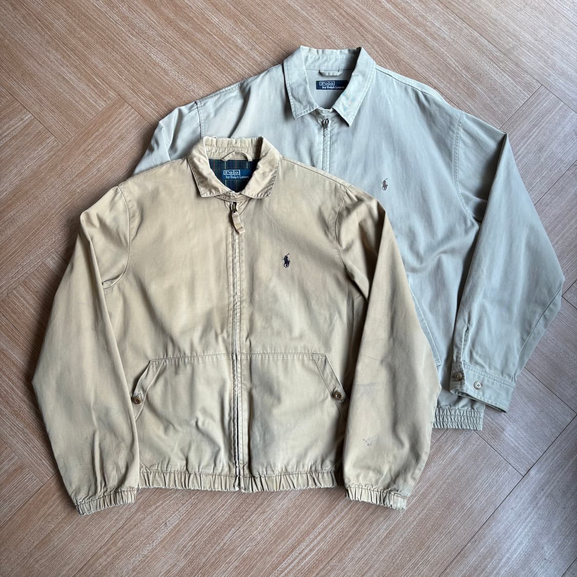 폴로 랄프로렌 베이지 스윙탑 자켓 상품이미지2