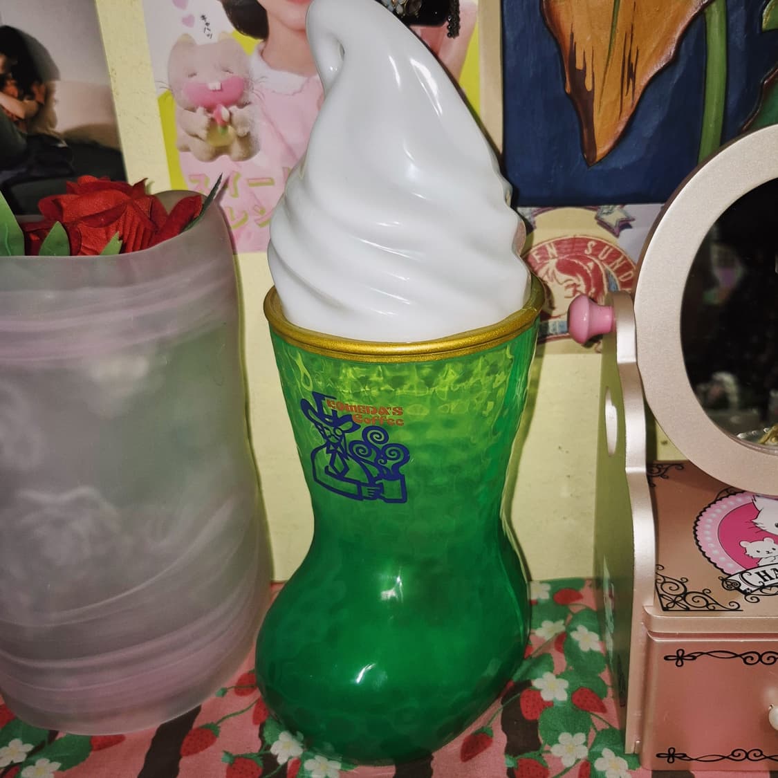 레트로 코메다 메론 소다 부츠 오브제 램프 상품이미지8