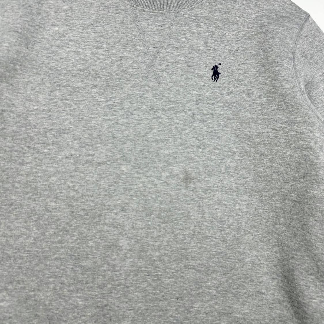 폴로 랄프로렌 포니 그레이 크루넥 맨투맨 (XL) 상품이미지4