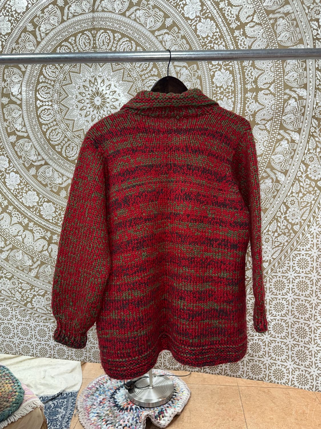 빈티지 포켓 니트 가디건  상품이미지4