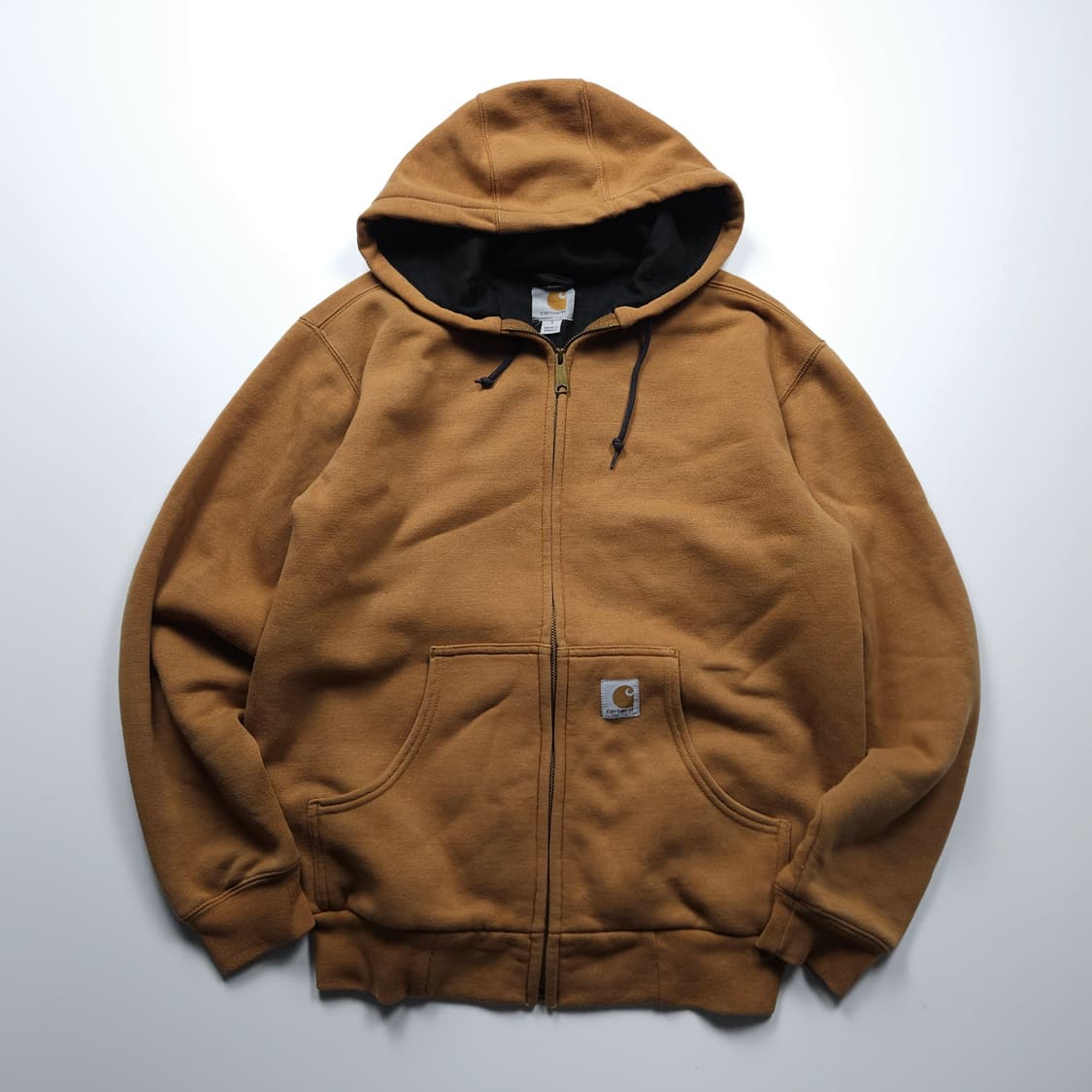 칼하트 레인디펜더 오버핏 써멀 후드 집업 (100) 상품이미지1