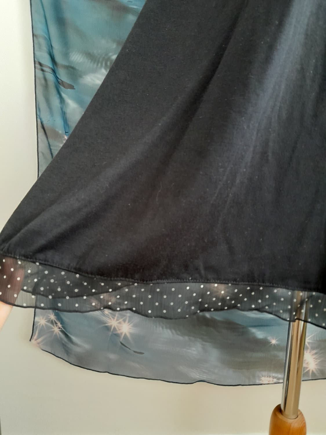 도트 리본 브이넥 반팔 원피스 상품이미지4