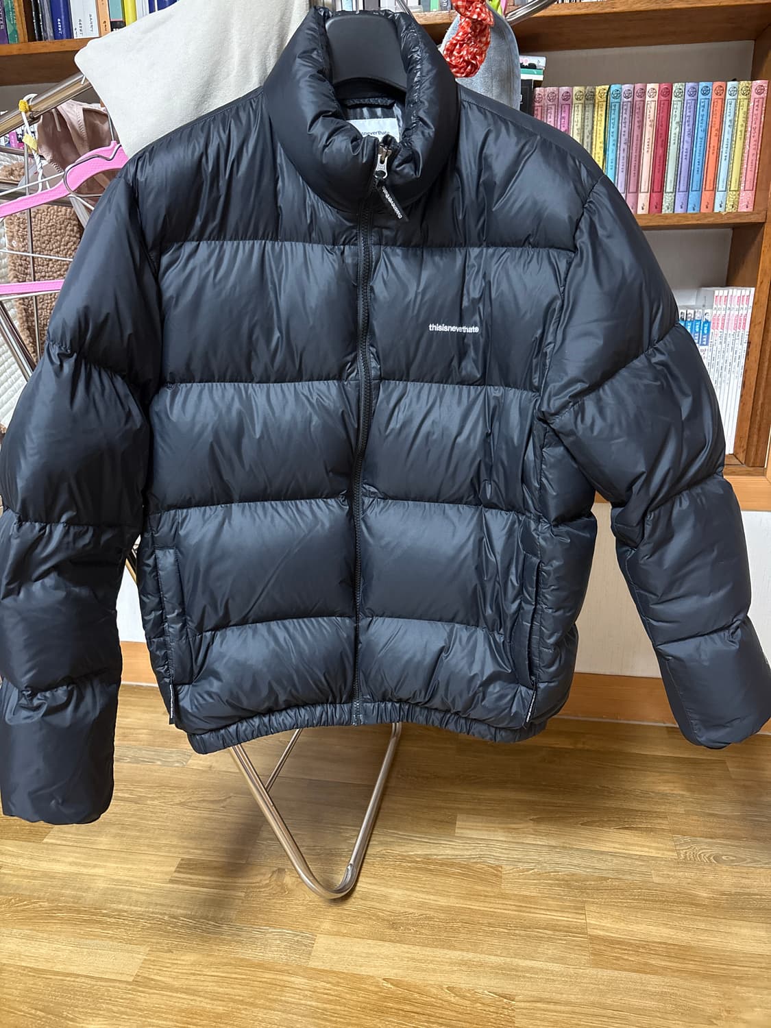 디스이즈네버댓 퍼텍스 패딩(24fw) L사이즈 블랙 상품이미지1