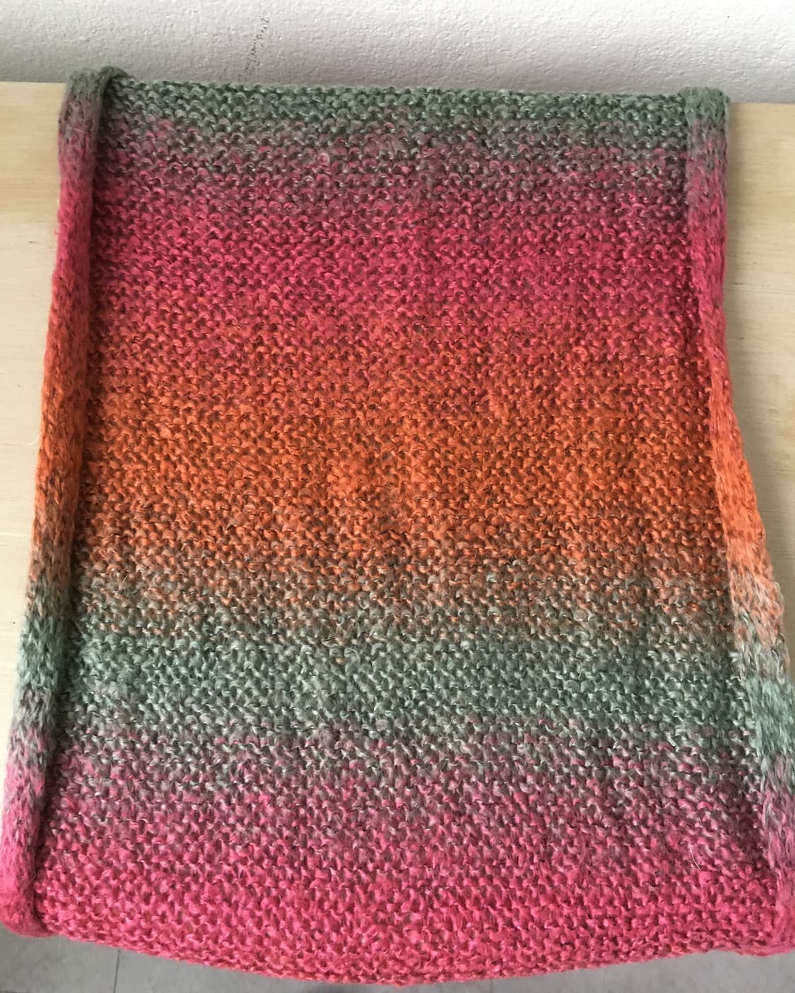  color mixed fringe point muffler 상품이미지3