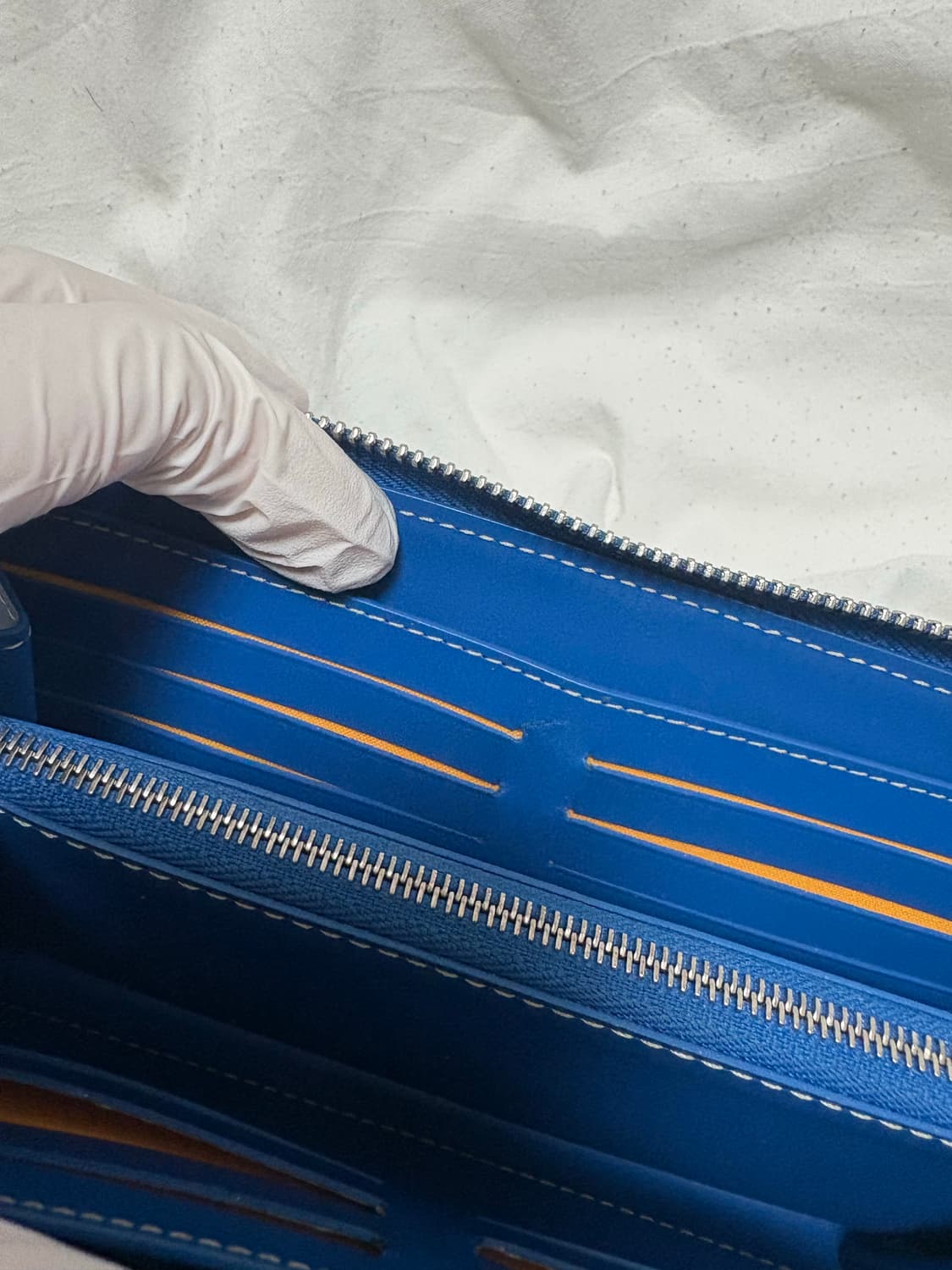 [당일배송/정품] 고야드 마티뇽 장지갑 GM 스페셜블루 상품이미지8