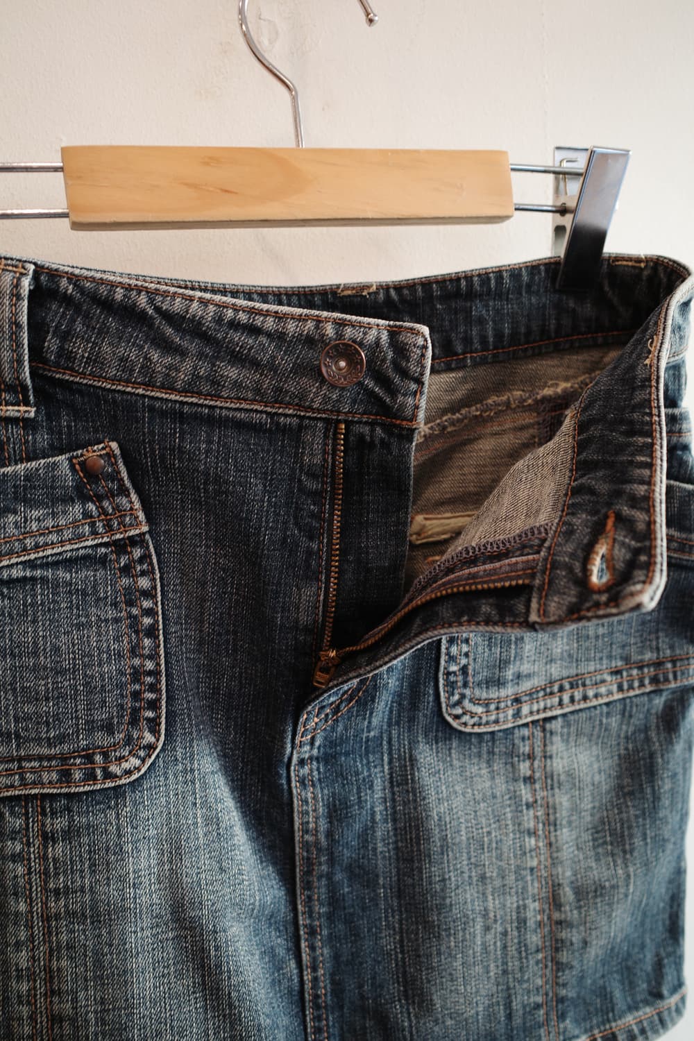 Japan brand 데님 스커트 (26인치)   상품이미지3