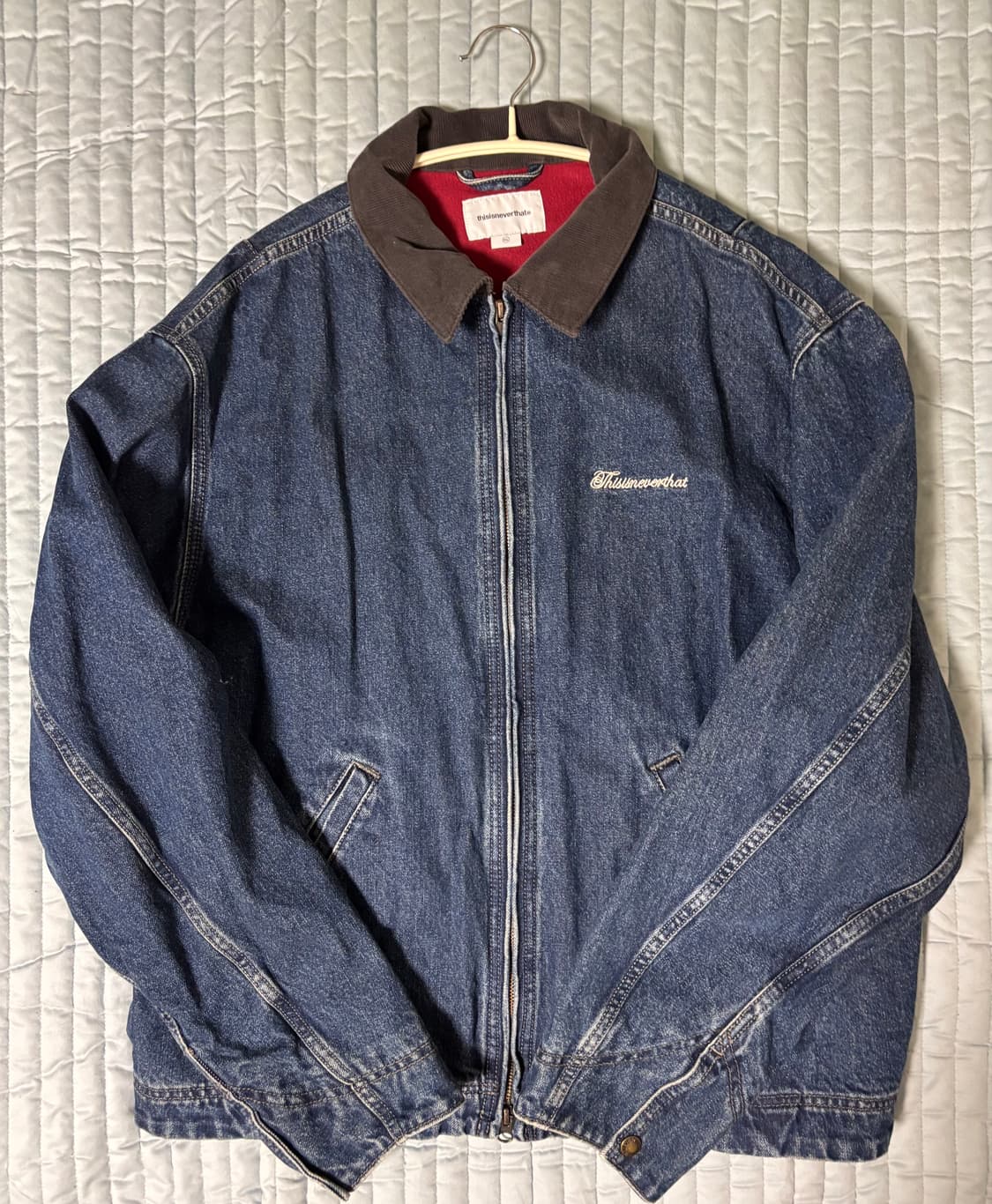 디스이즈네버댓 데님 워크 자켓 XL 상품이미지1