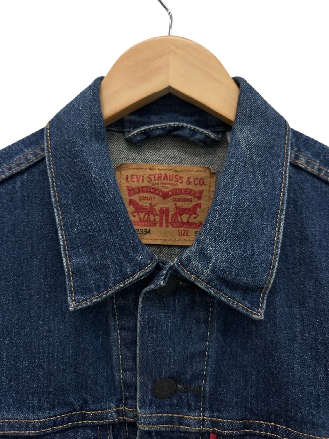 리바이스 3세대 데님자켓 (S) 상품이미지3
