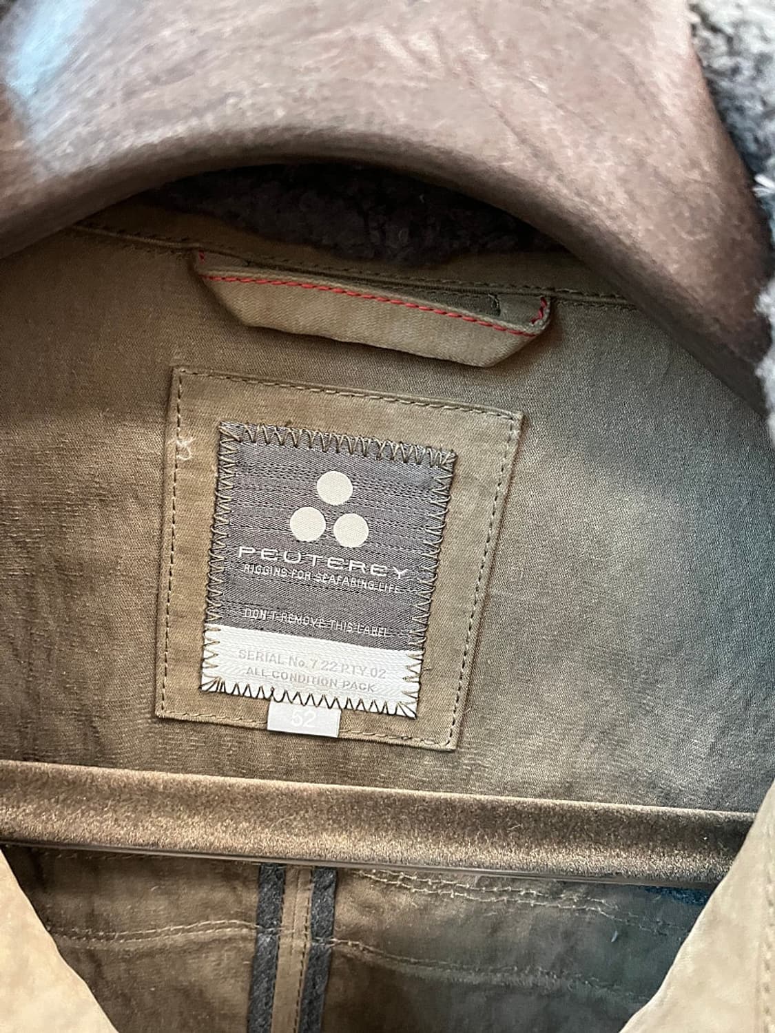 110) 페트레이 시어링 몰스킨 자켓 상품이미지7