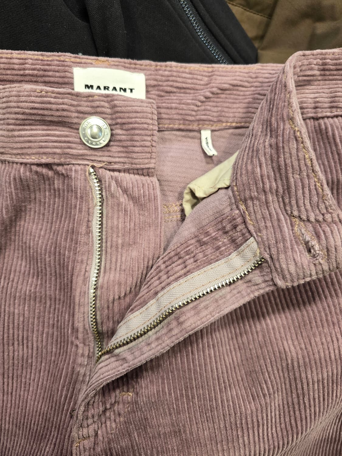 이자벨 마랑 에뚜왈 코듀로이 와이드 팬츠 29~30 상품이미지8