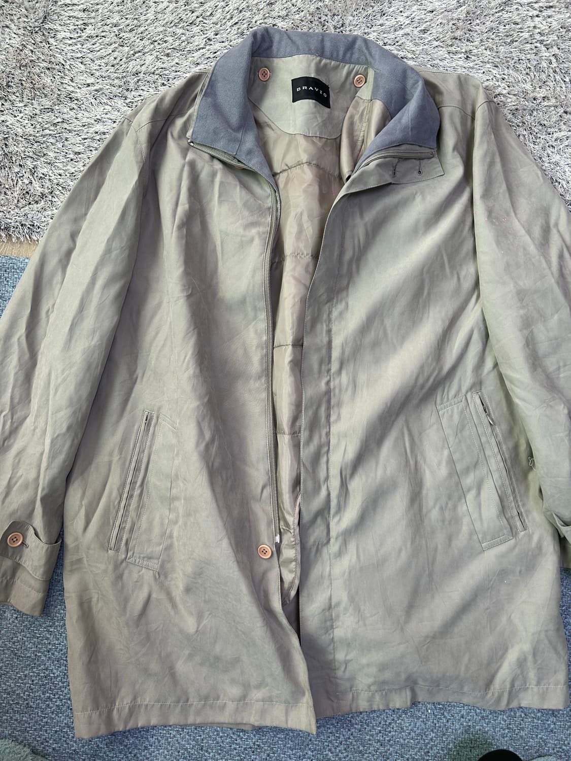 일본판 BREVIO 폴리 내피자켓 사이즈 105~110 상품이미지1