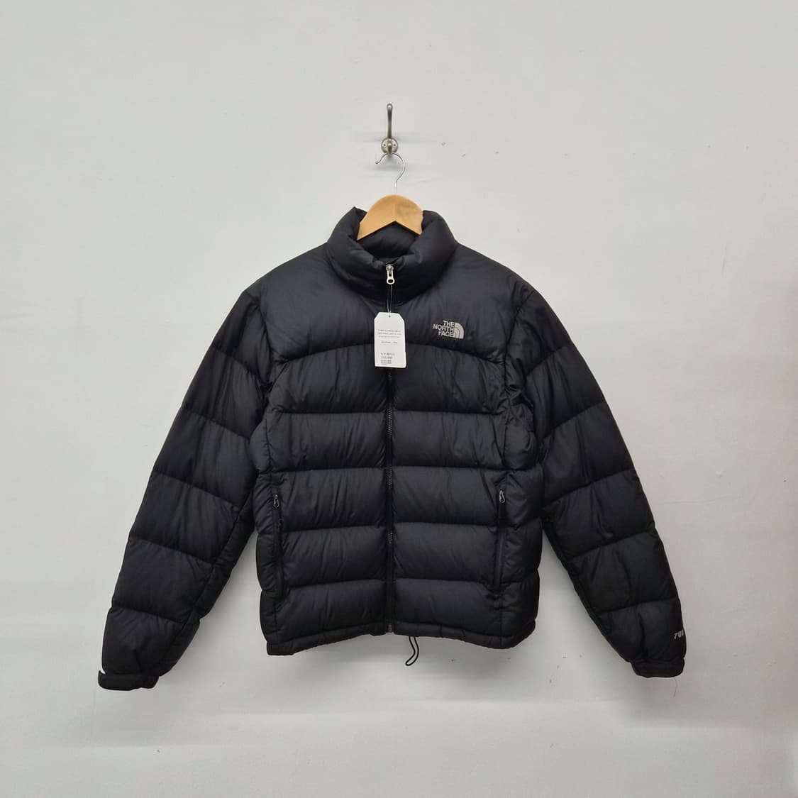 노스페이스 블랙 패딩 점퍼 남녀공용 S 상품이미지1