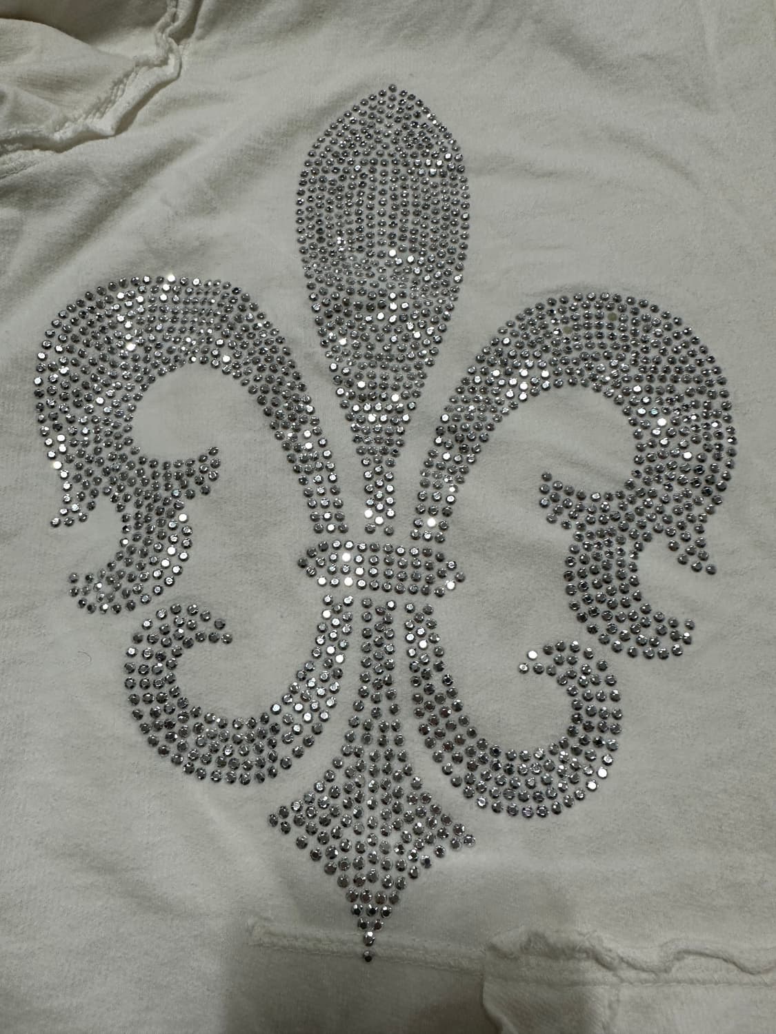 White punk rock vkei hood zip up 상품이미지4