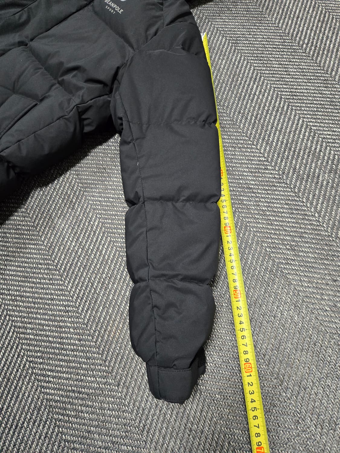 빈폴스포츠 롱패딩 블랙 상품이미지8