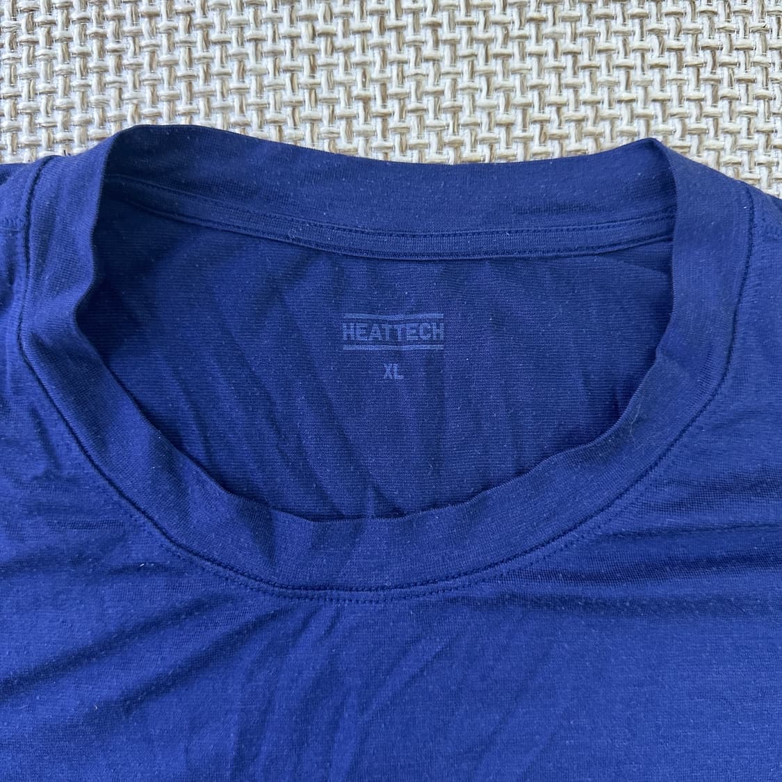 XL 유니클로 히트텍 블루 0423D 상품이미지2