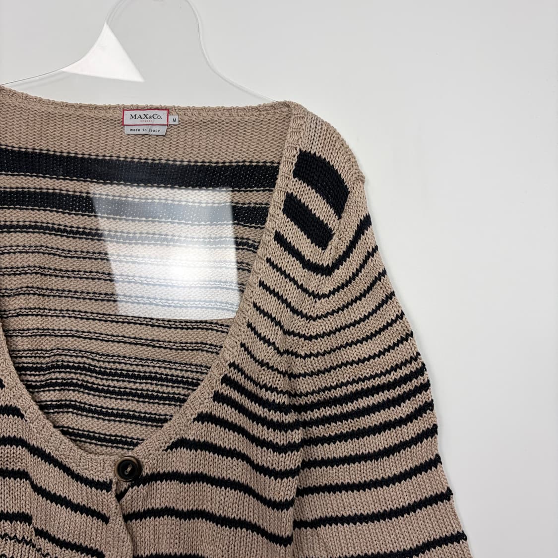 막스앤코 패턴 니트 가디간 상품이미지3