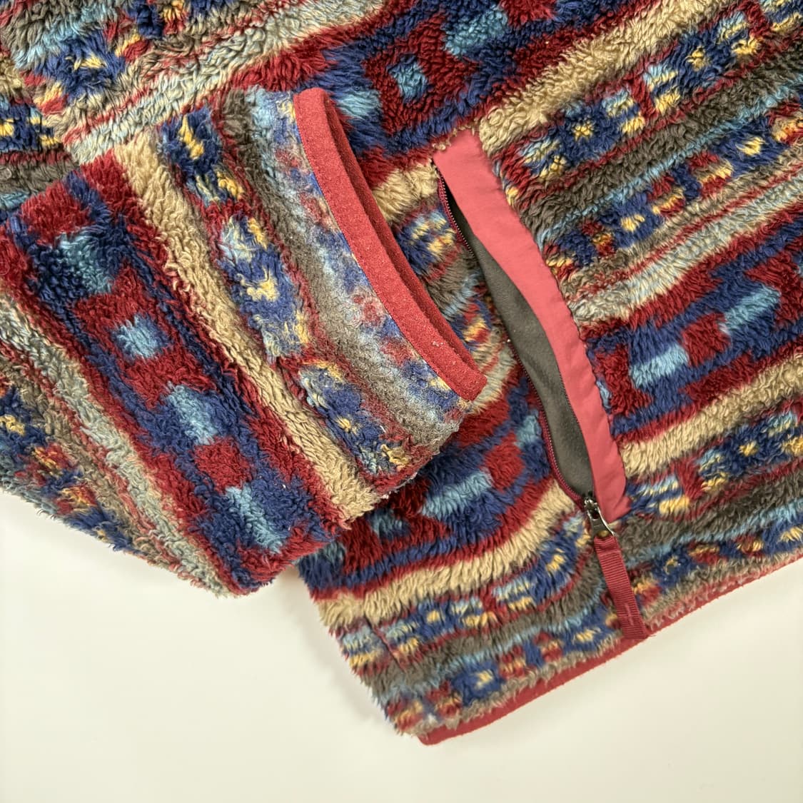 10s 엘엘빈 패턴 플리스 하프집업  상품이미지8