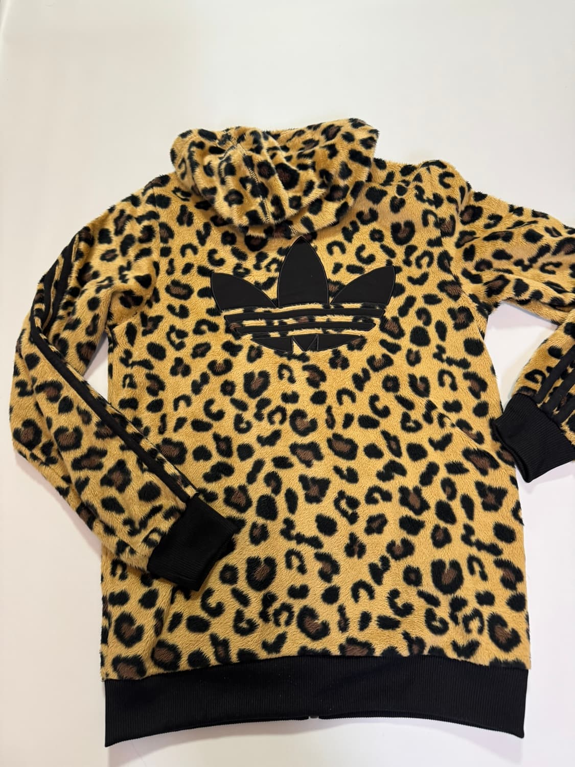 아디다스 레오파드 후리스 후드집업(95사이즈) 상품이미지6