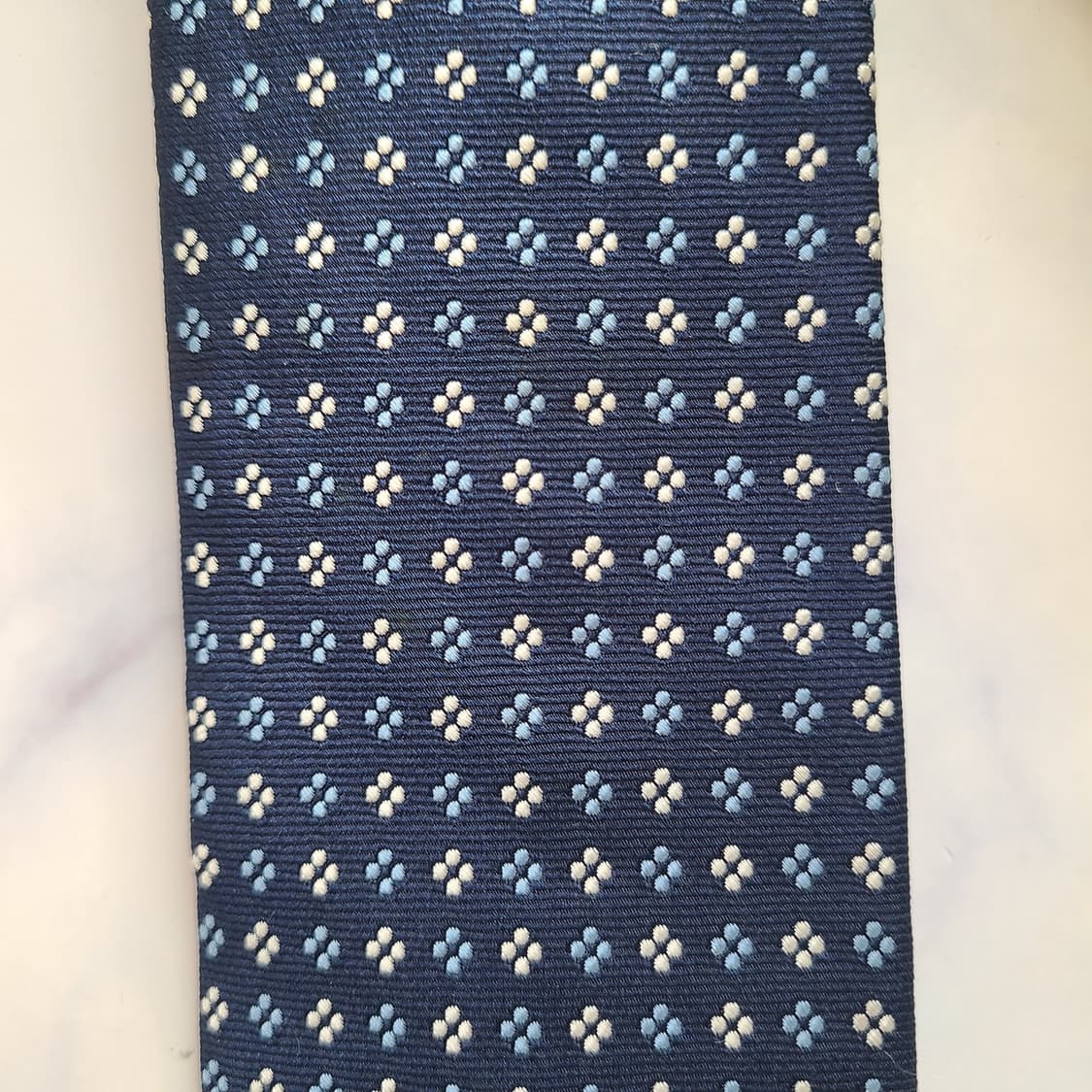 타미 힐피거 실크 마이크로 패턴 넥타이 7.2cm A~B등급 E711 상품이미지8