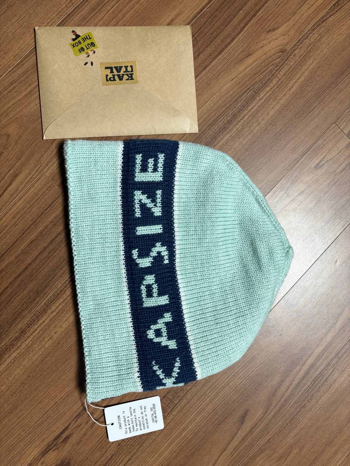 캐피탈 7G 니들 펀치드 오징어 니트 캡 상품이미지2