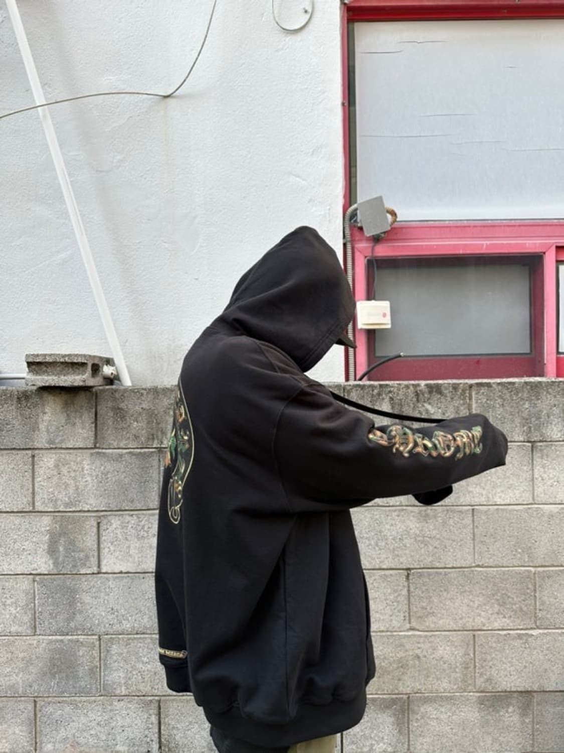 크롬하츠 카모 후드집업 L 상품이미지2