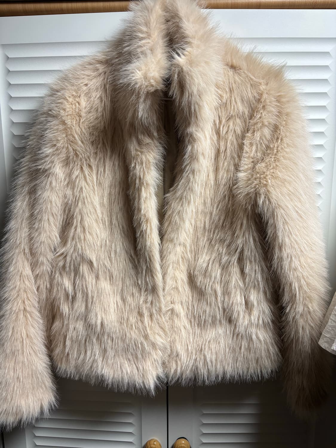 wsc아카이브 퍼 후드 베이지 (재입고xx) 상품이미지2