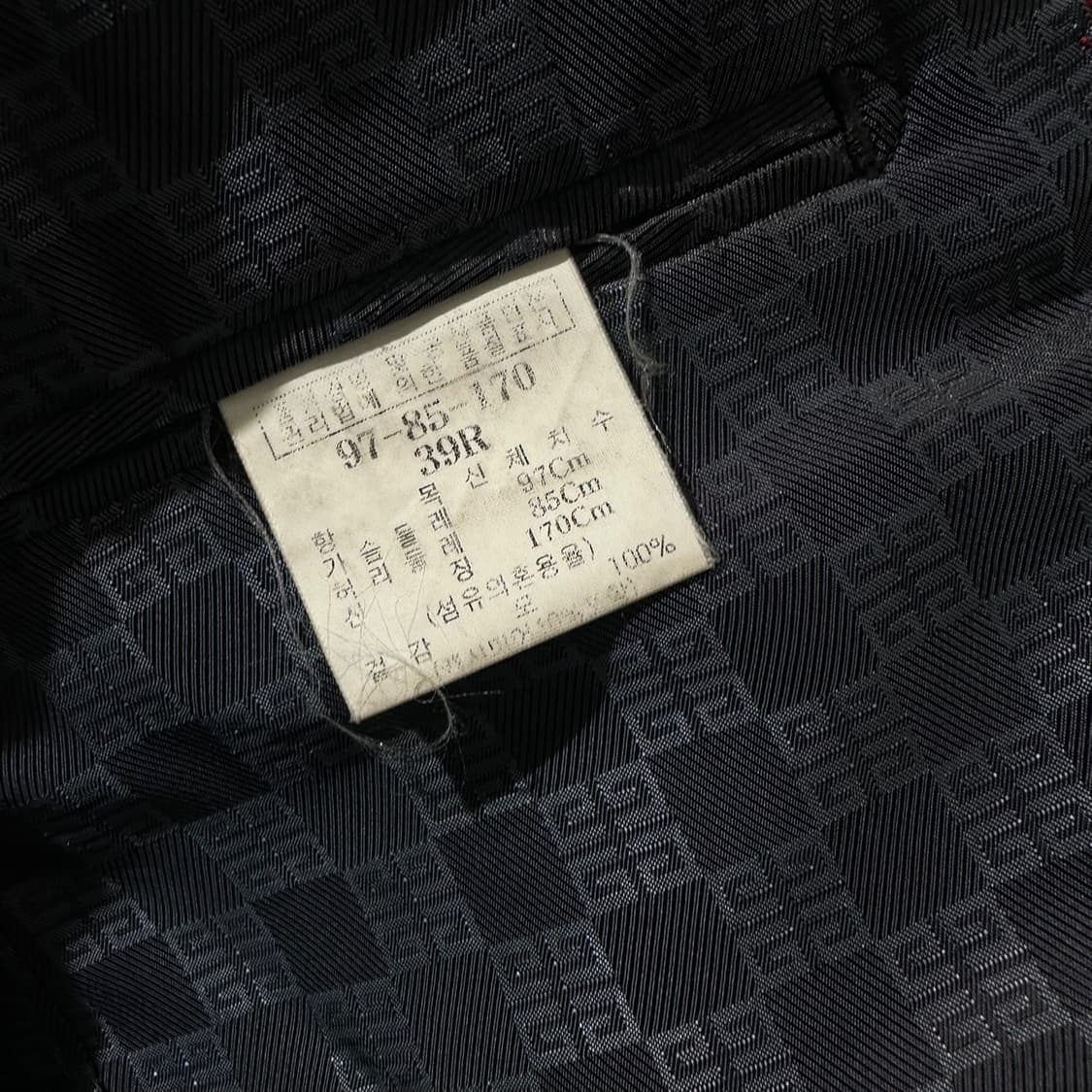 지방시 울 캐시미어 헤링본 싱글 2B 블레이저 자켓 상품이미지9