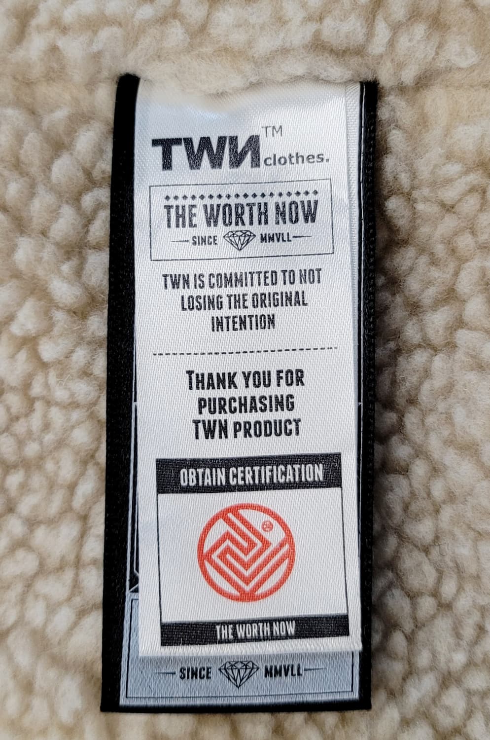 TWN(더워스나우) 쉐르파(안감양털) 트러커자켓 판매 상품이미지10