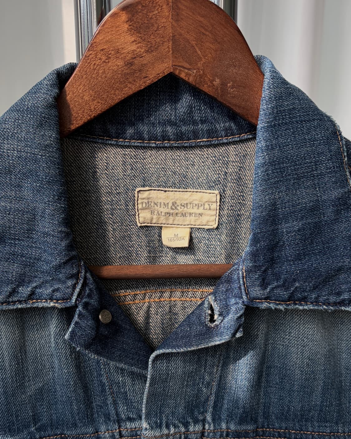 [M]폴로 데님앤서플라이 트러커 데님 자켓 상품이미지6