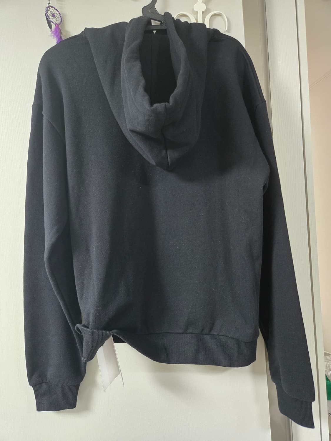 셀린느 루즈 후디 코튼 플리스 후드 블랙 S 상품이미지9