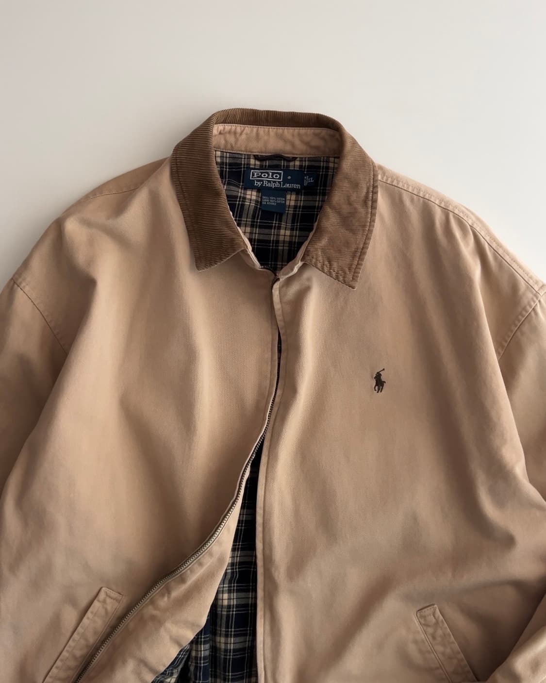 폴로 랄프로렌 코듀로이 카라 코튼 자켓 XL 상품이미지4