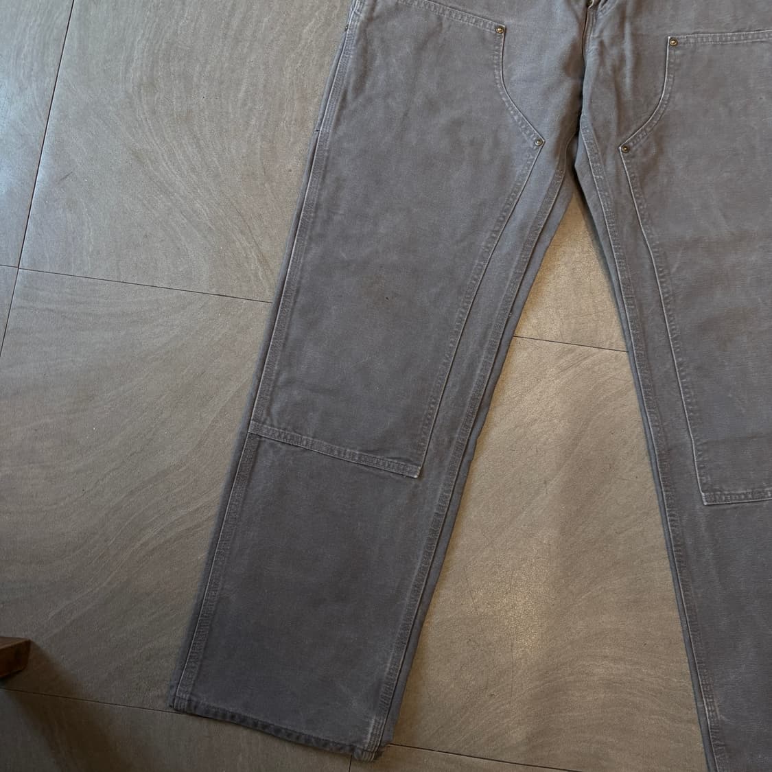 칼하트 정품 그레이 더블니 팬츠 바지 상품이미지3