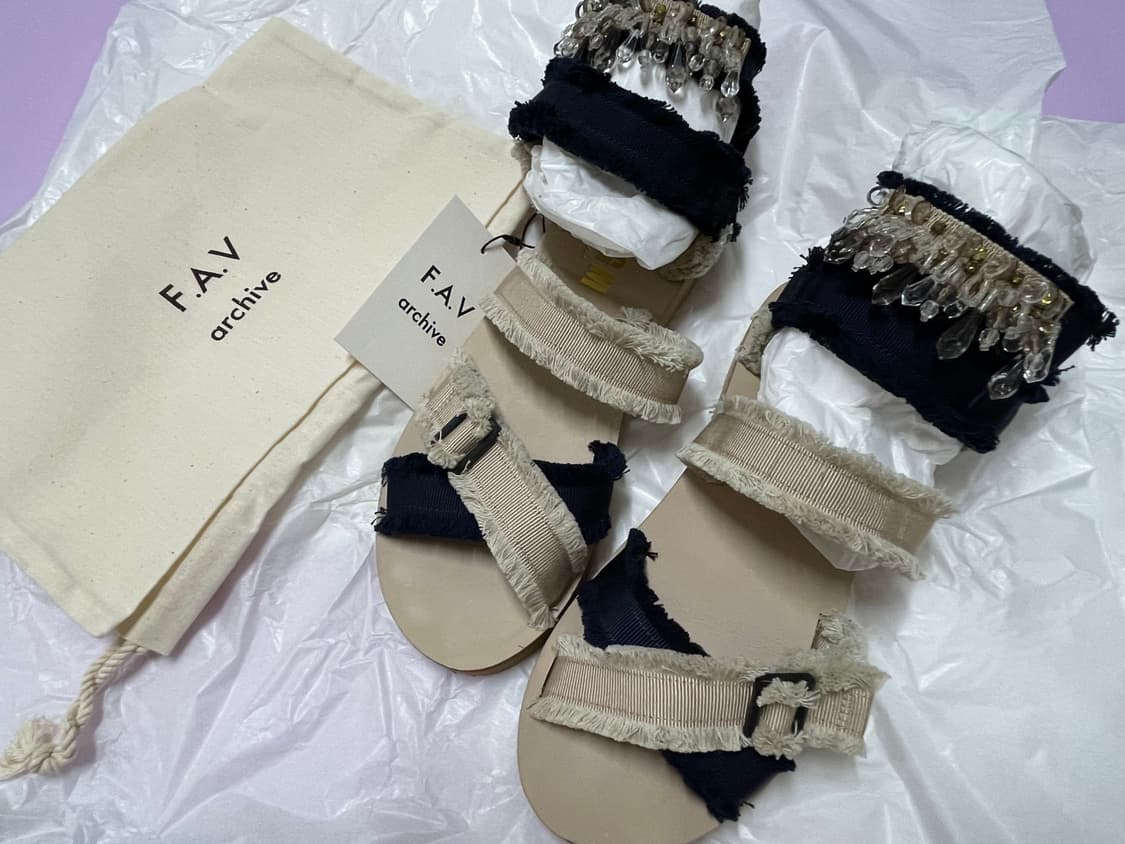 MSGM 비즈 프린지 샌들 상품이미지6